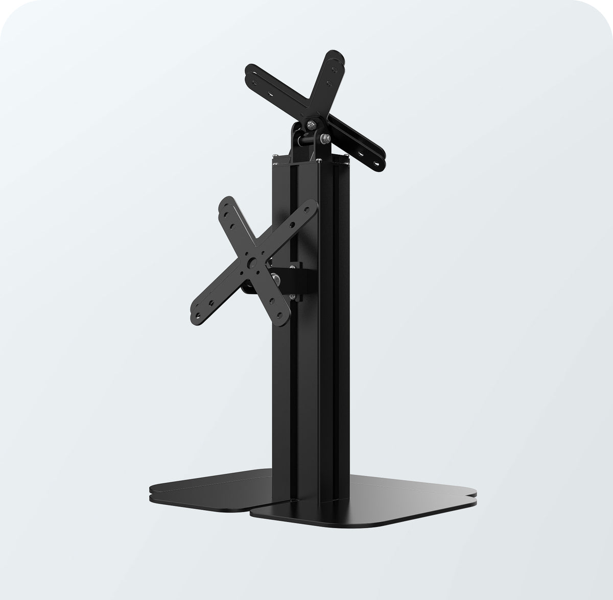 Adjustable Table Mount with 2 Security Enclosures