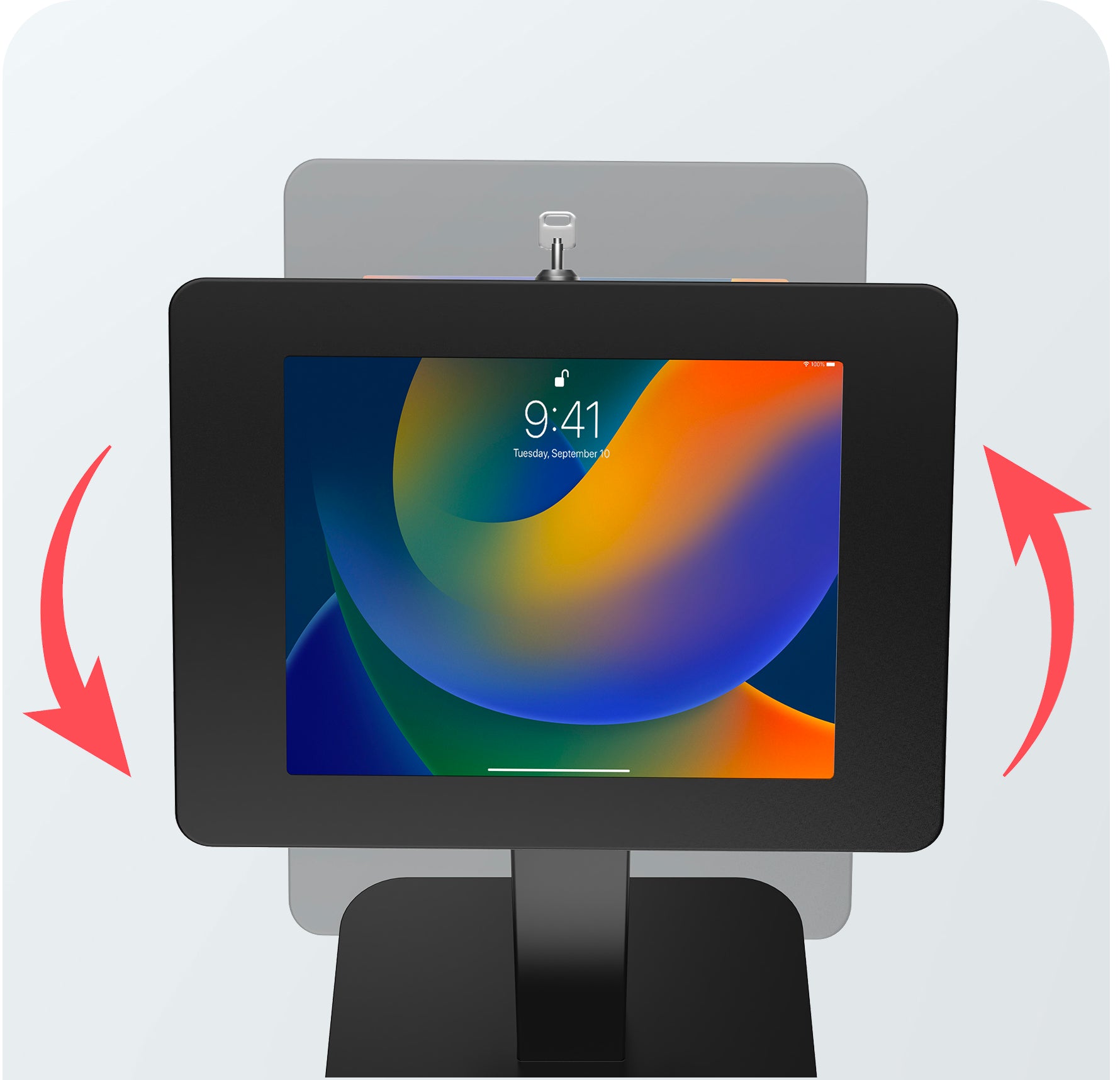 Enclosures Rotates for Portrait or
Landscape Orientation
