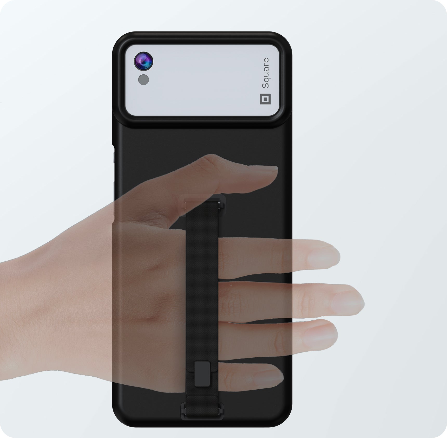 Integrated Hand Strap for Added Comfort and Secure Handling 