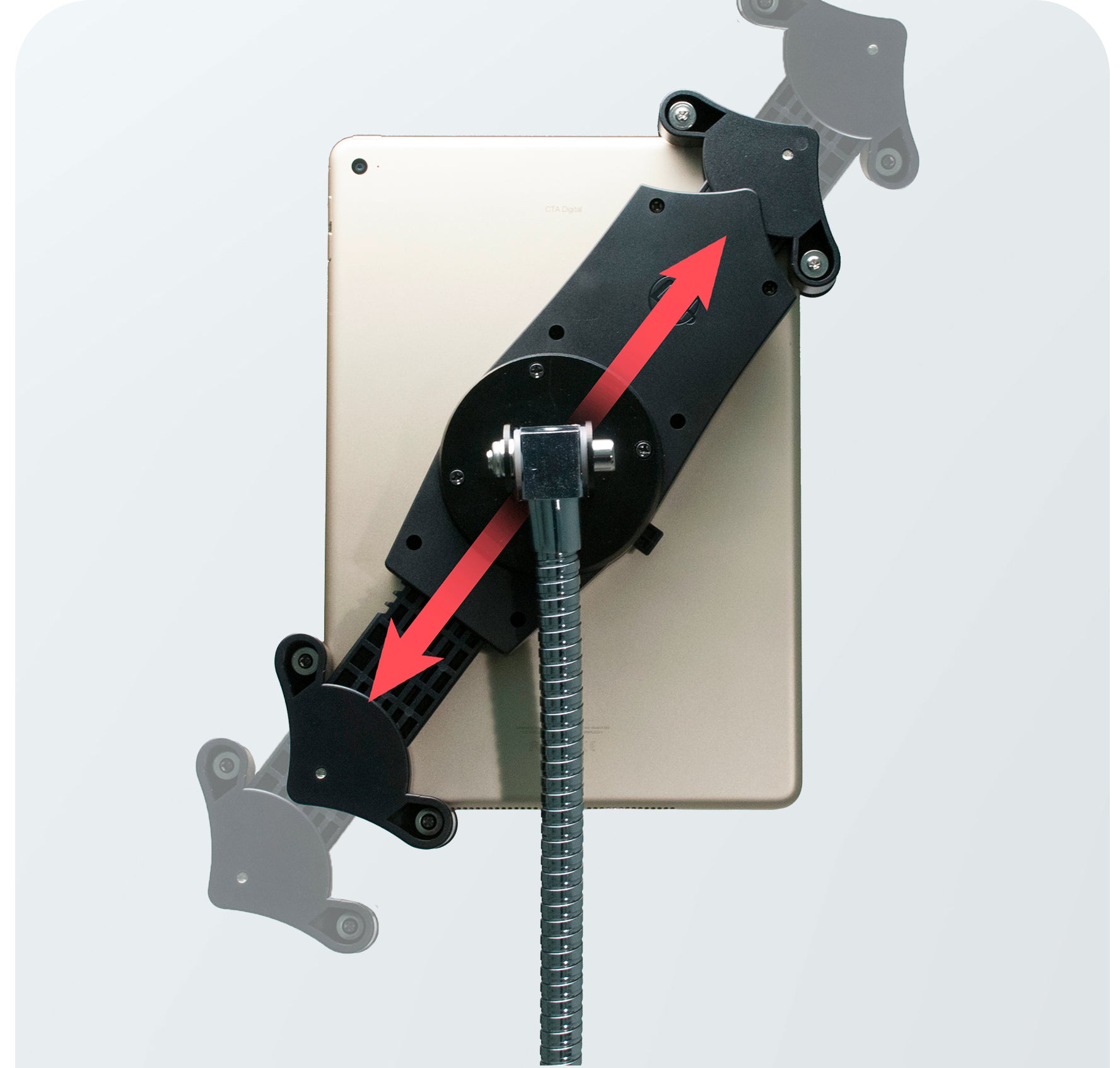 Can Accommodate a Wide Variety 
of Tablets from 7"-13”