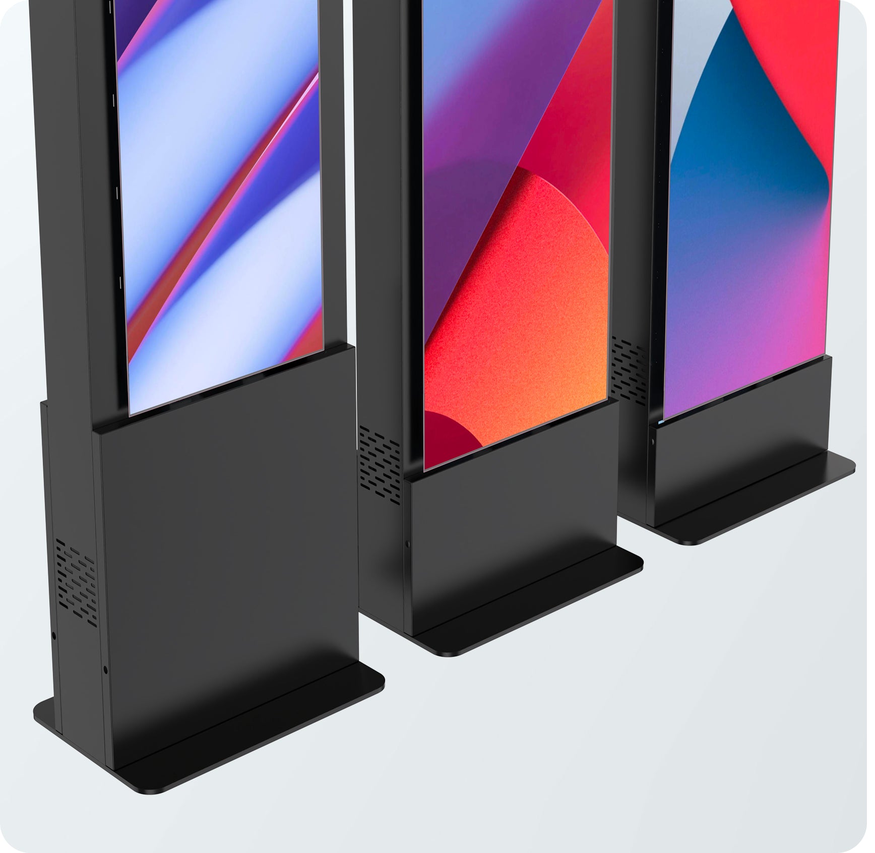 Accommodates Multiple Screen Sizes, Including 43”, 50”, and 55”