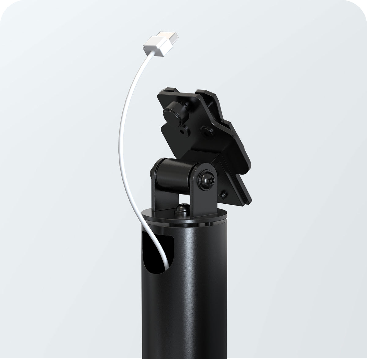 Card Reader Rotating Desk Mount