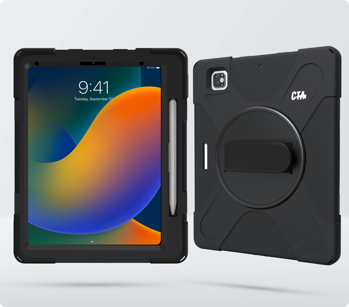 Protective Case with Hand Strap for <br> iPad 12.9