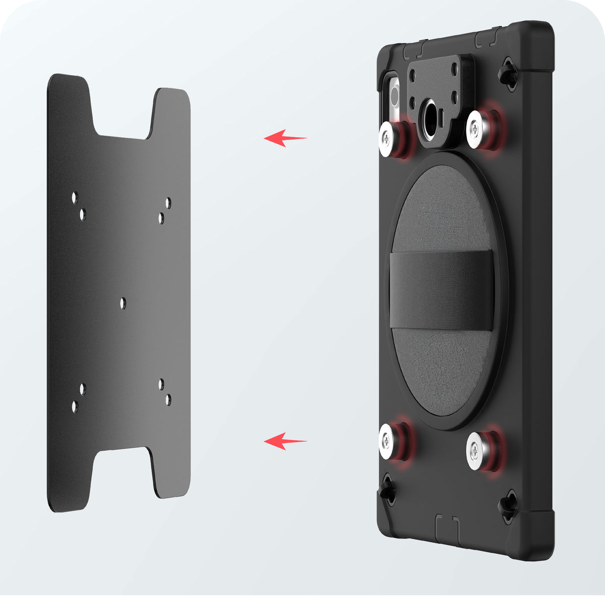 Magnetic Splash-Proof Case with Security Locking Function for iPad 10th Gen 10.9”