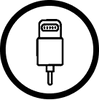 Full access to ports,  buttons, and jacks