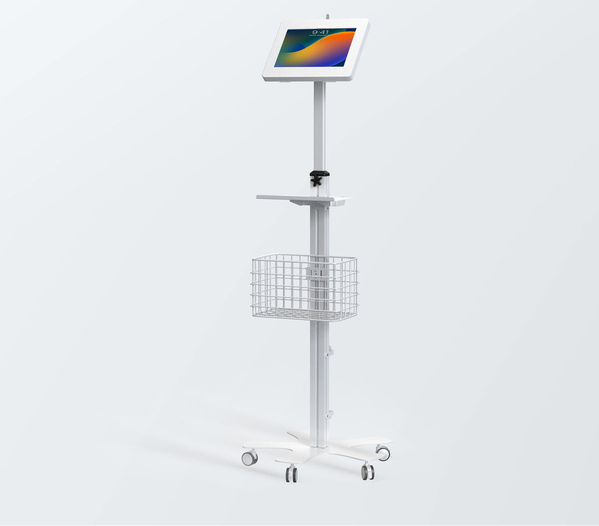Medical Floor Stand with Enclosure
