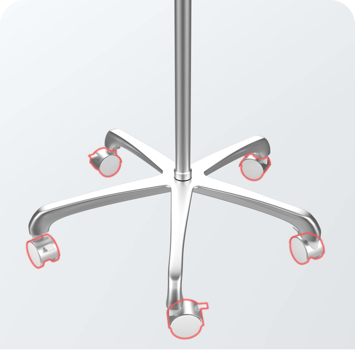 Heavy-Duty Gooseneck Floor Stand