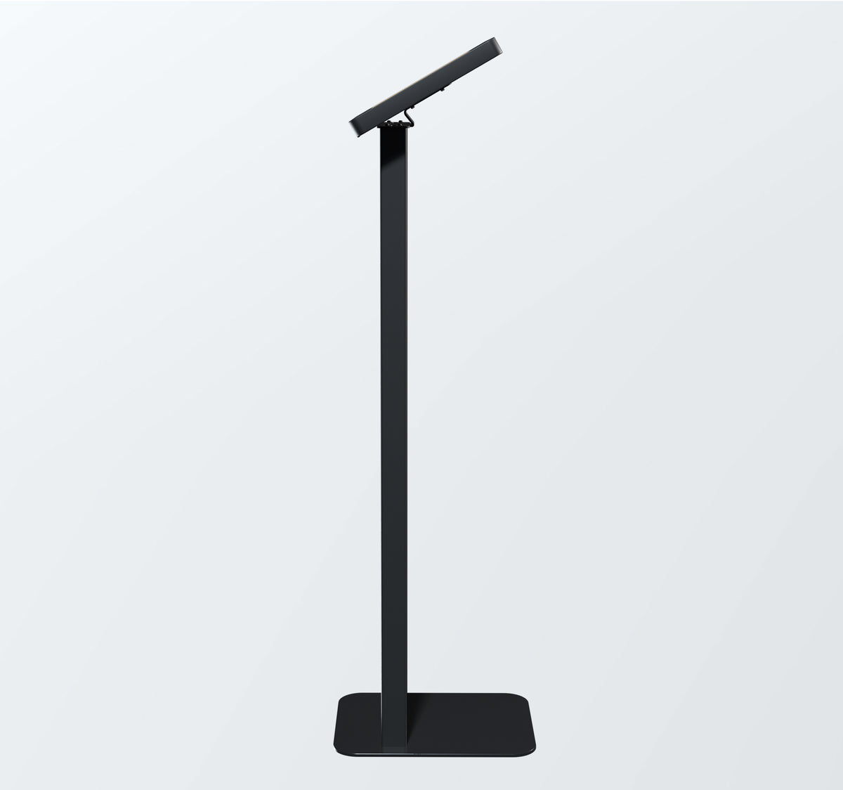 Customizable Premium Locking Floor Stand Kiosk w/ Graphic Card Slot for Branding