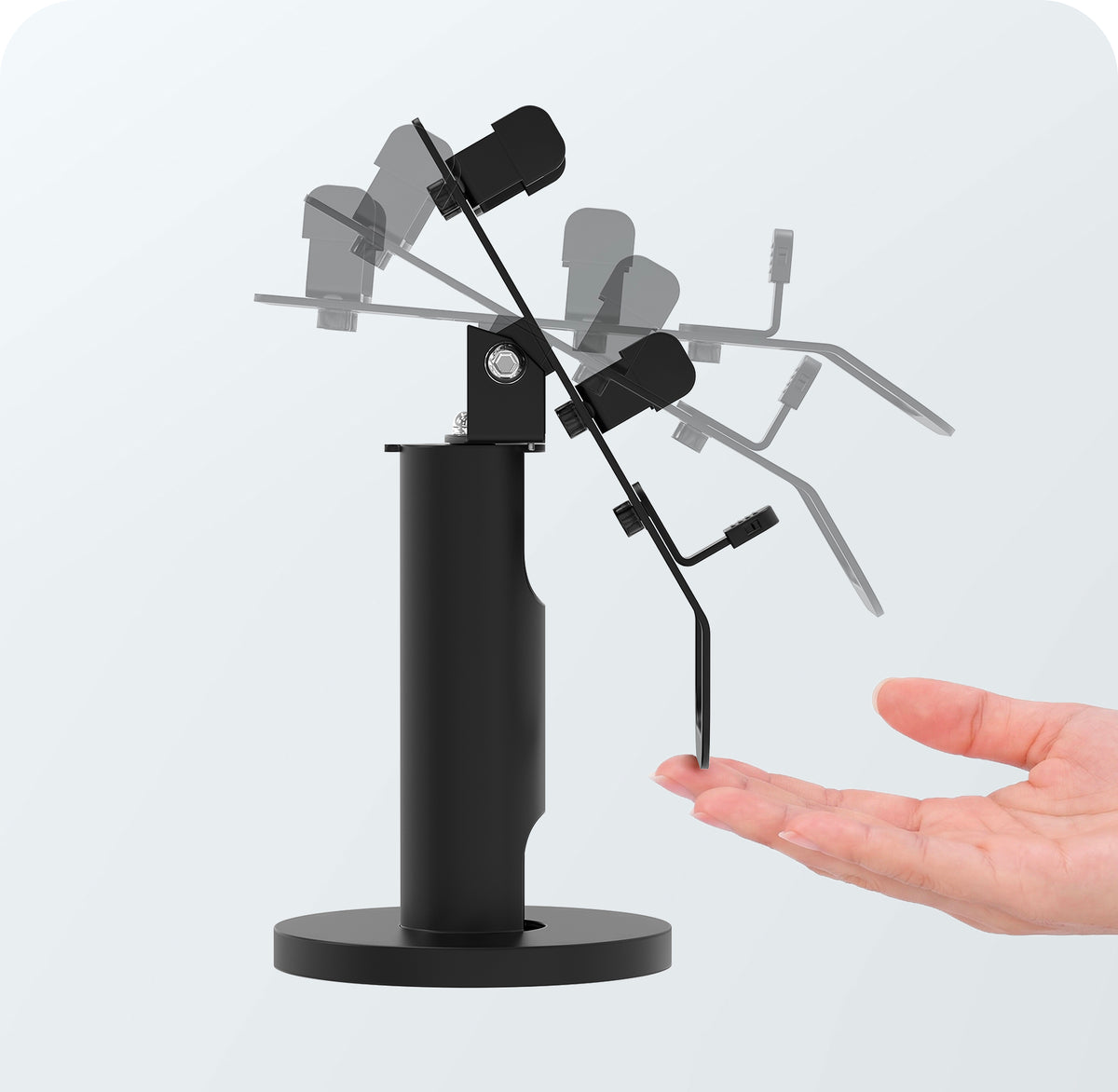 Universal Card Reader Rotating Stand
