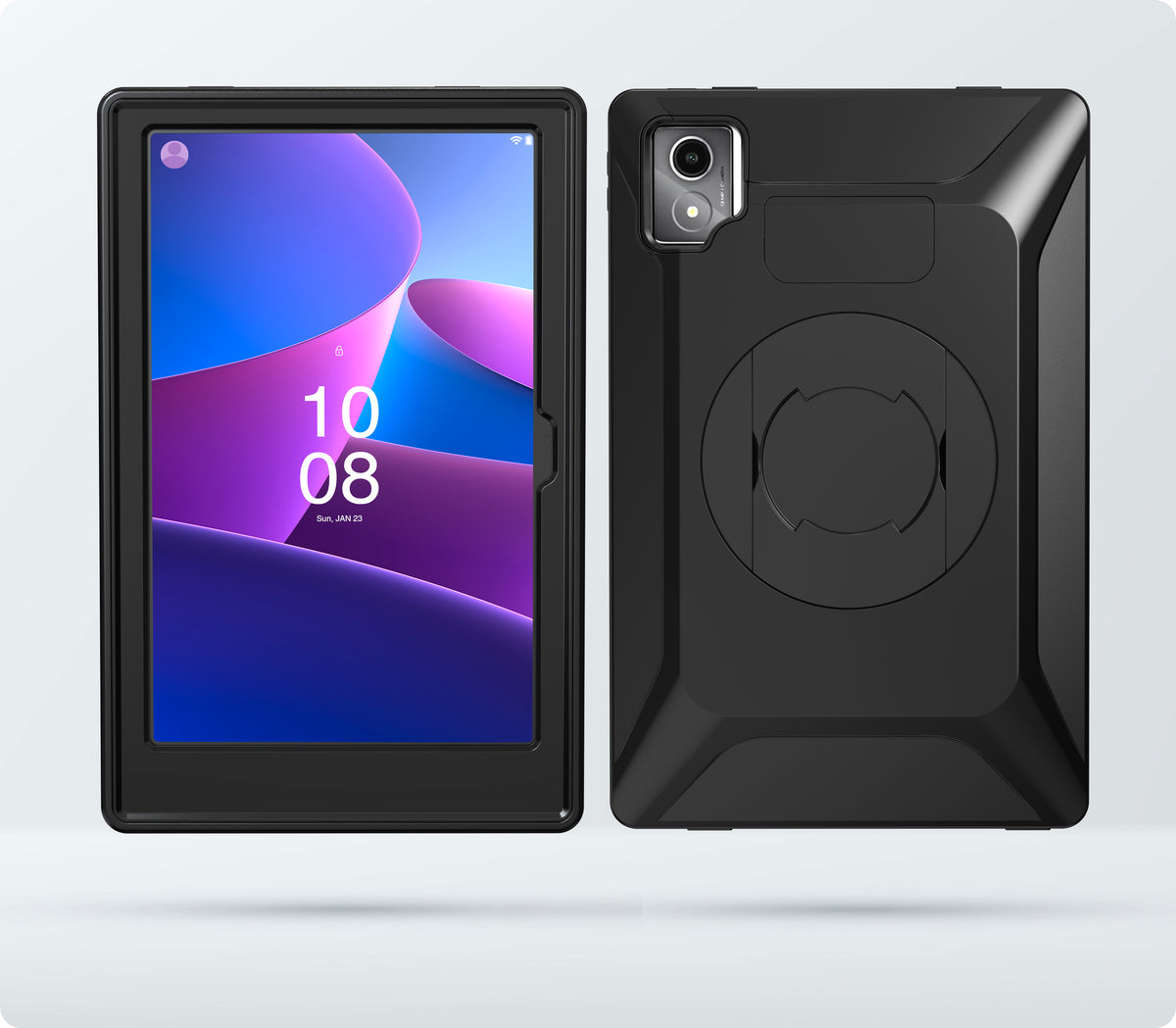 VersaGuard Twist Lock Protective Tablet Case and Dock with Wireless Inductive Charging for Lenovo K11
