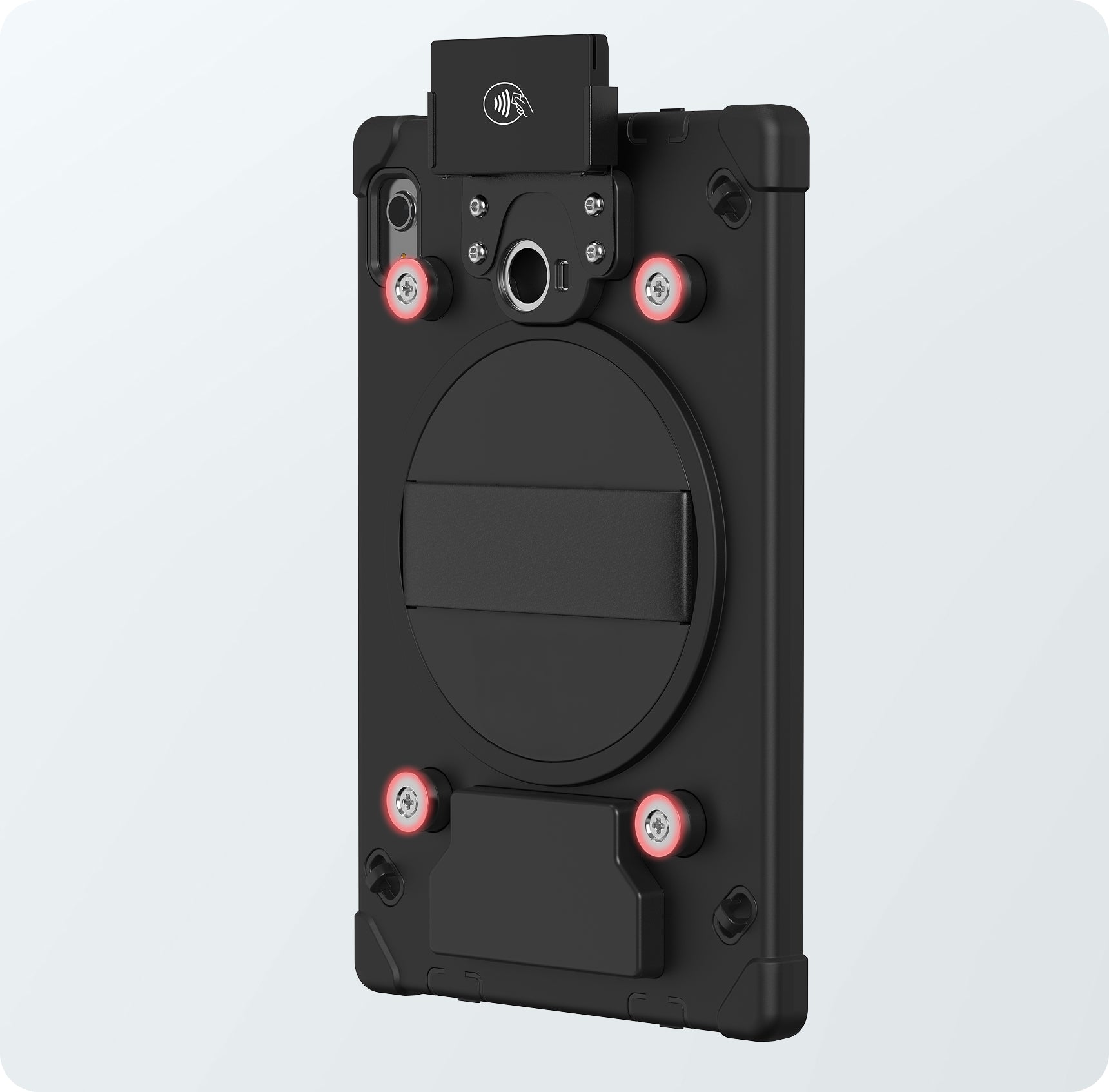  Embedded Magnets Allows for Quick Mounting to Charging Plate