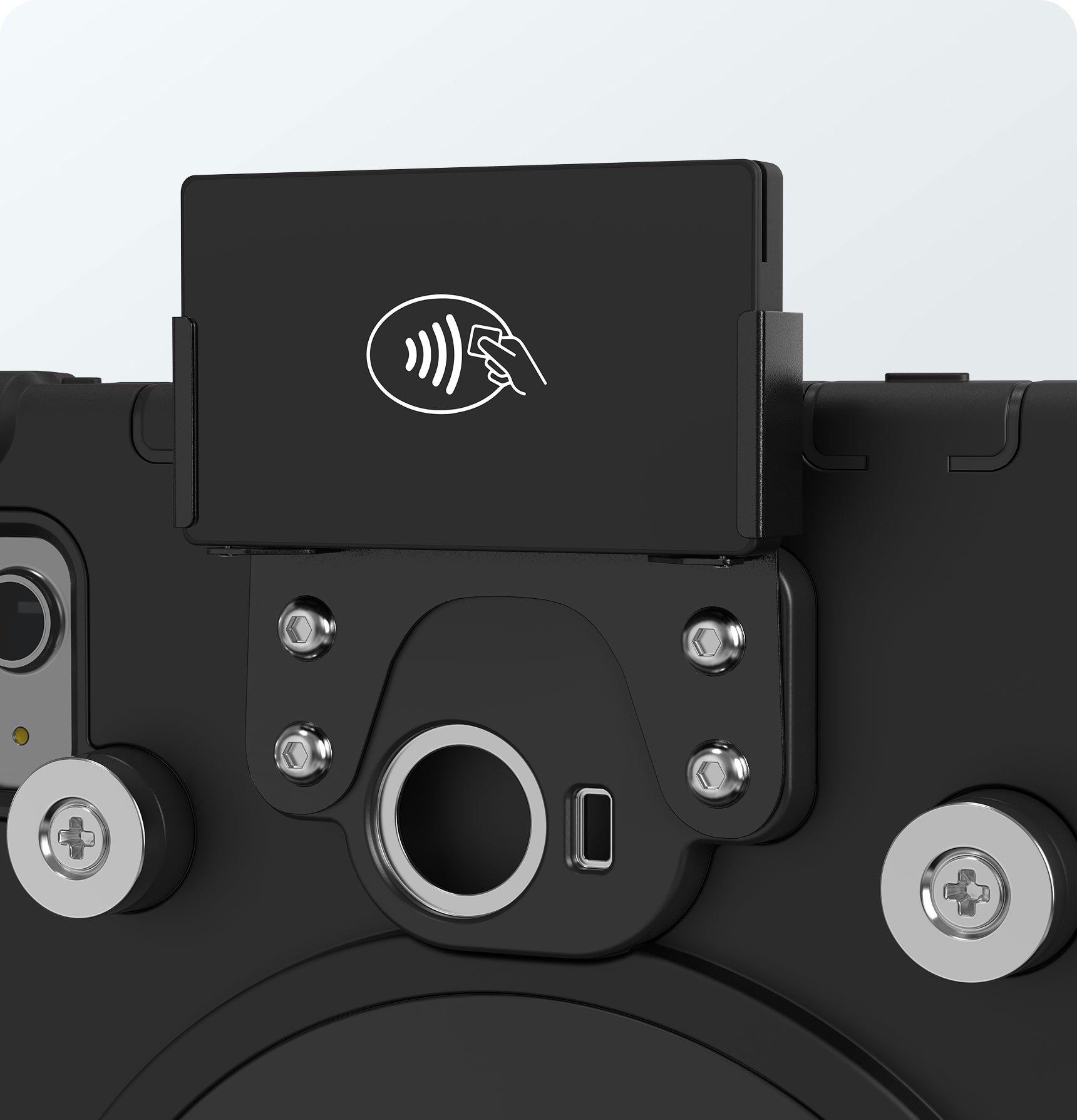 Card Reader has Full Access to Swiping, Inserting and Wireless Connection