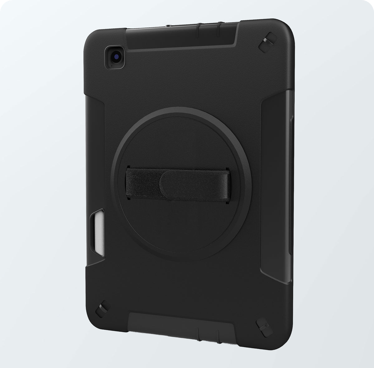 Protective Case with Hand Strap Grip & Pen Slot for Samsung S6 Lite