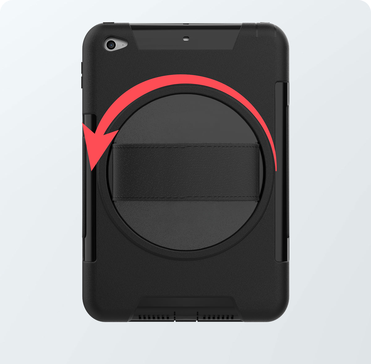 Protective Case with Hand Strap Grip for iPad Mini