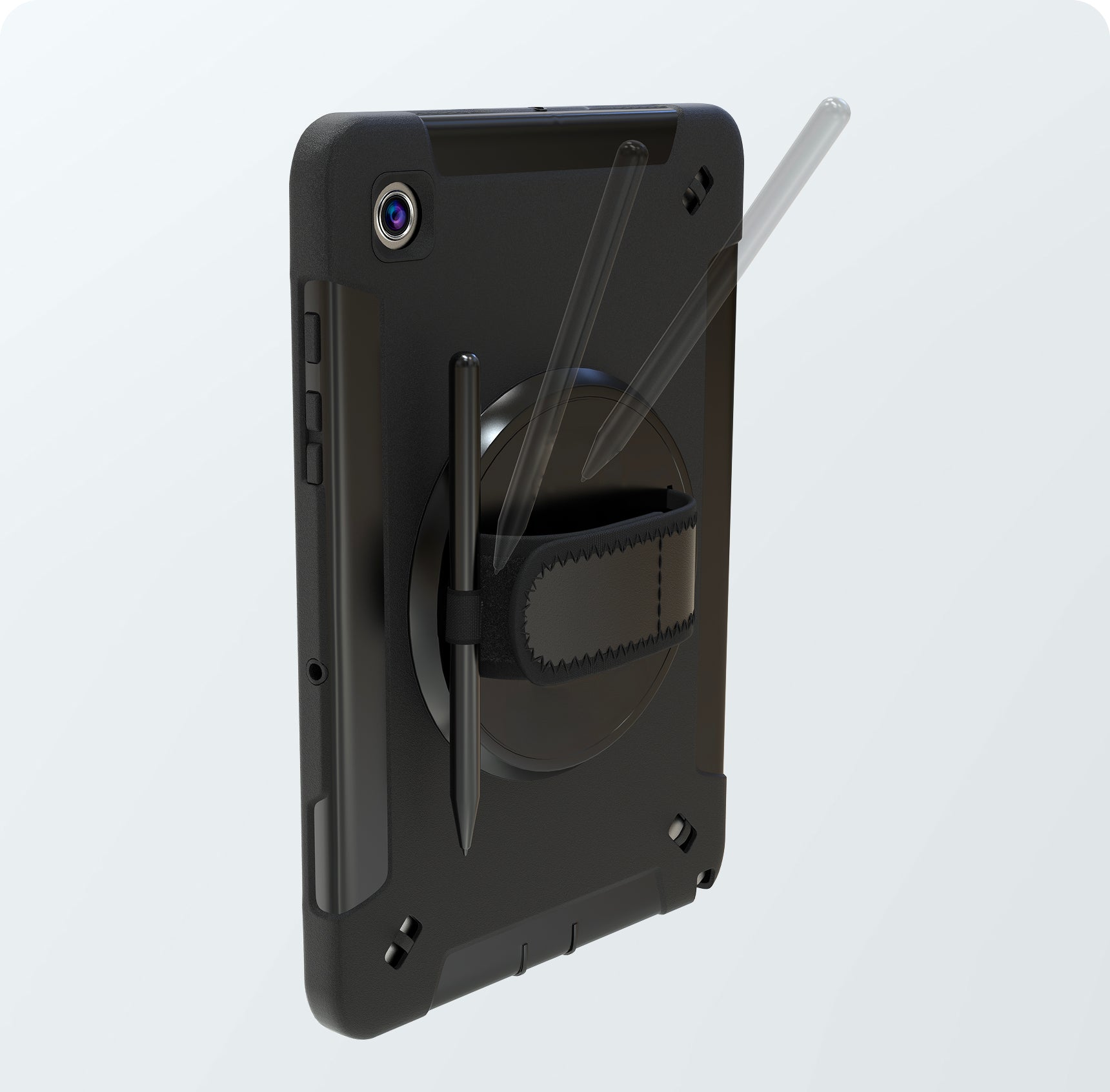Built-in Holder for Compatible Stylus 