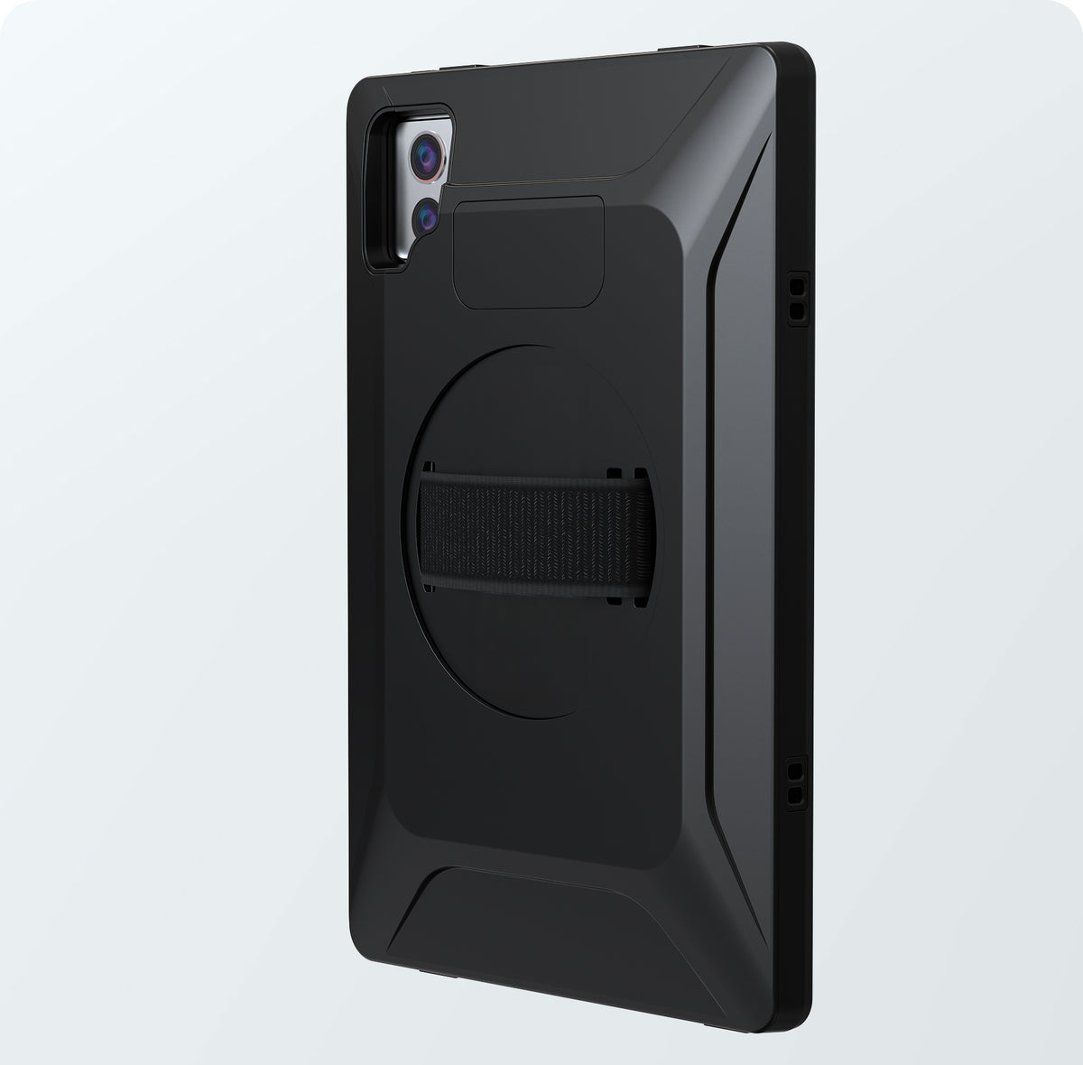VersaGuard Magnetic Protective Tablet Case with USB-C Charging and Hand Strap