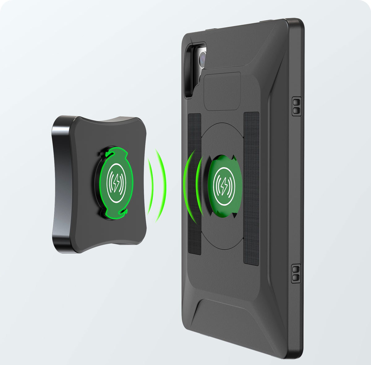 VersaGuard Twist Lock iPad Case with Dock & Wireless Inductive Charging for iPad 10.9-inch 10th Gen or iPad 11 (A16)