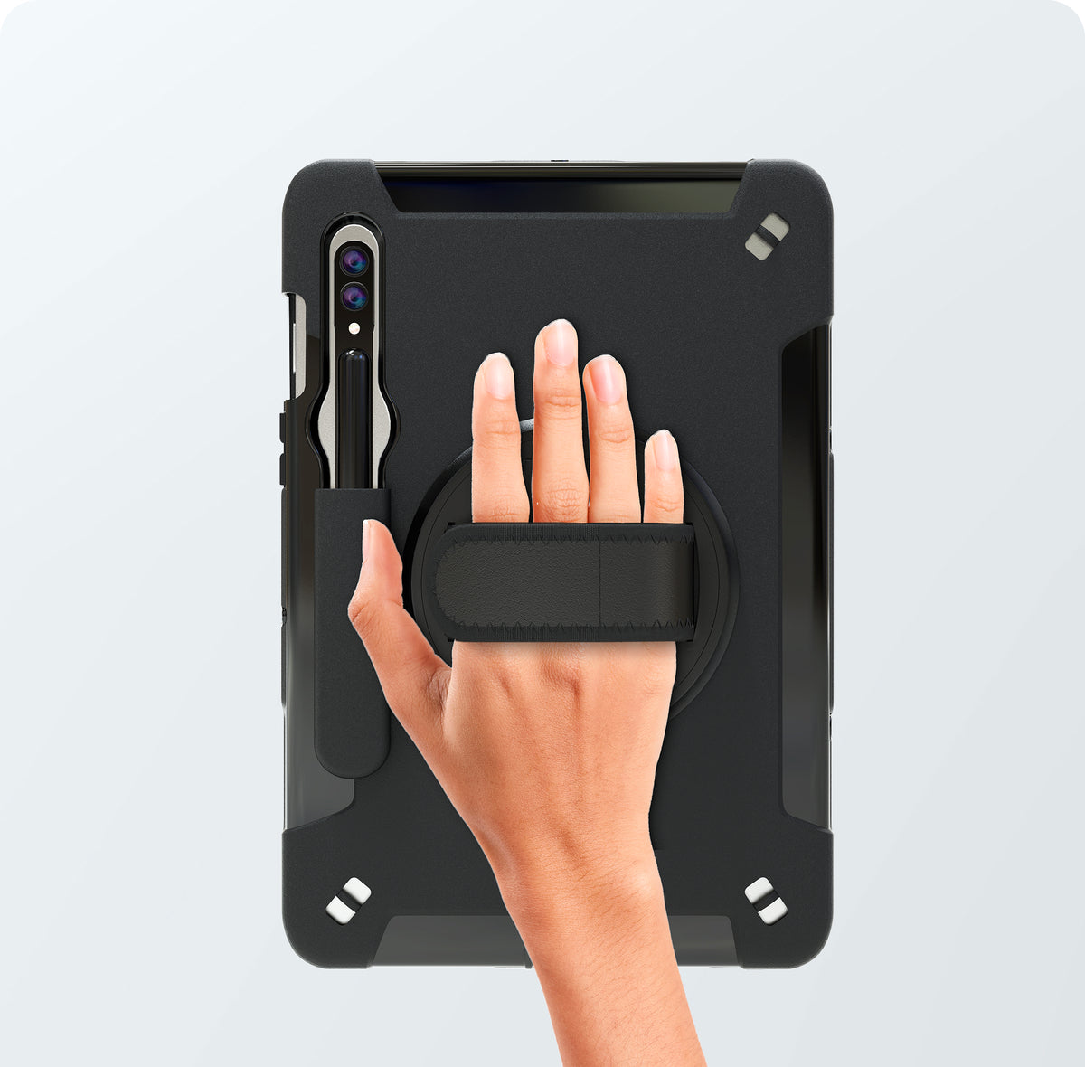 Protective Case with Hand Strap Grip <br/> for iPad Air 11" 2024