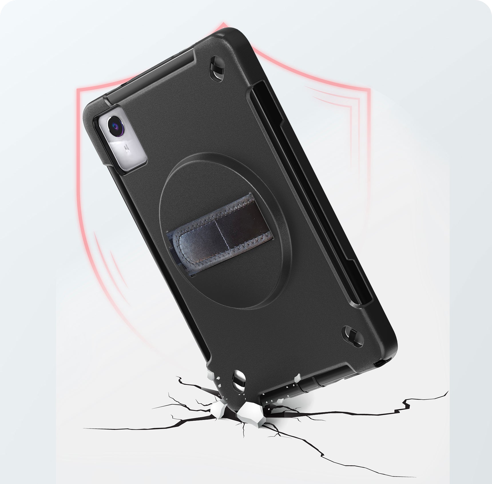 Heavy-Duty Hard Shell Provides Superior Impact Protection