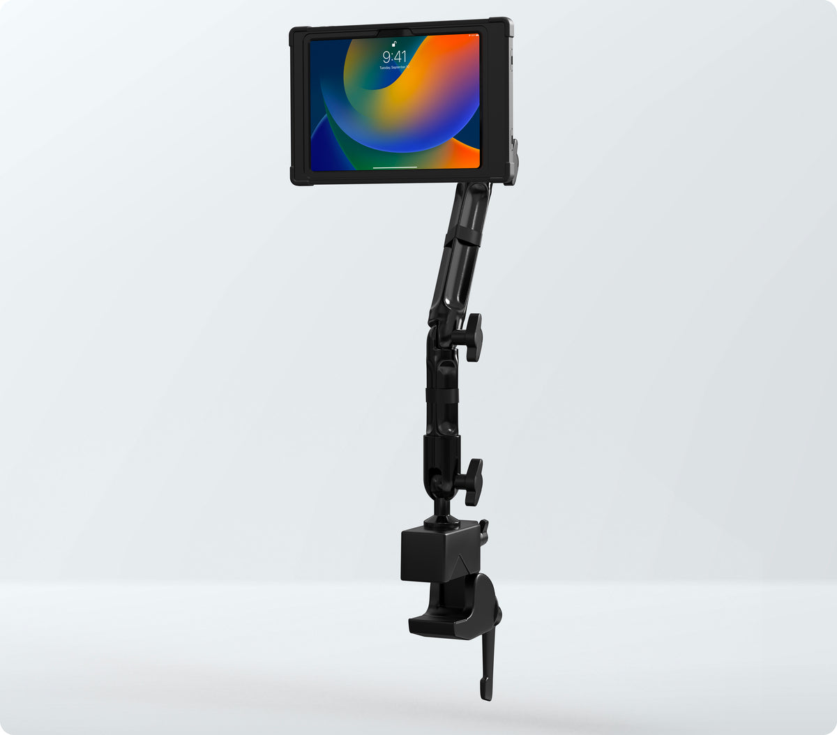 Custom Flex Clamp Mount  with Wireless Inductive Charging Case <br> for iPad 10th Generation