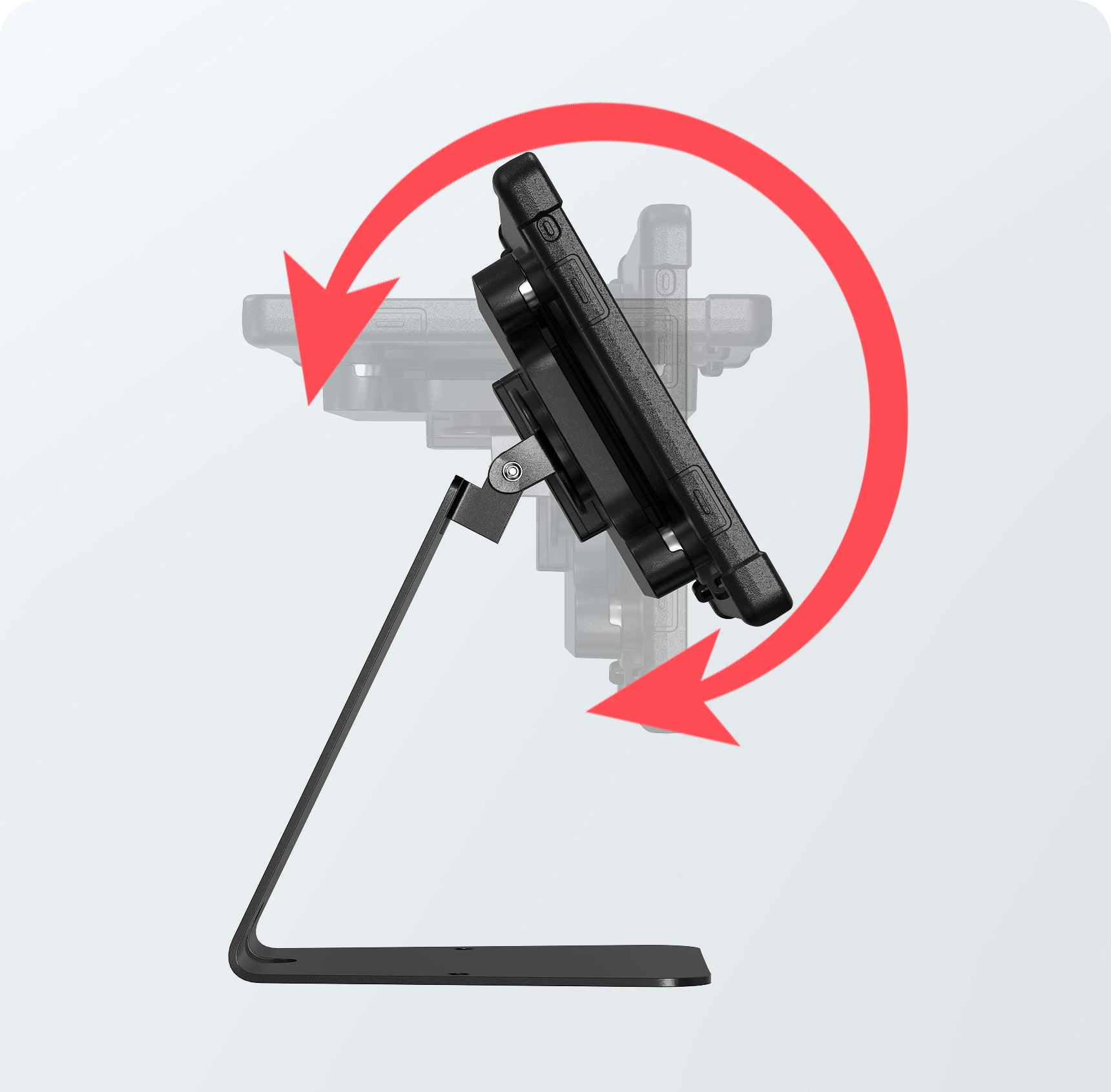 Tilt Adjustable to Desired Viewing Angle