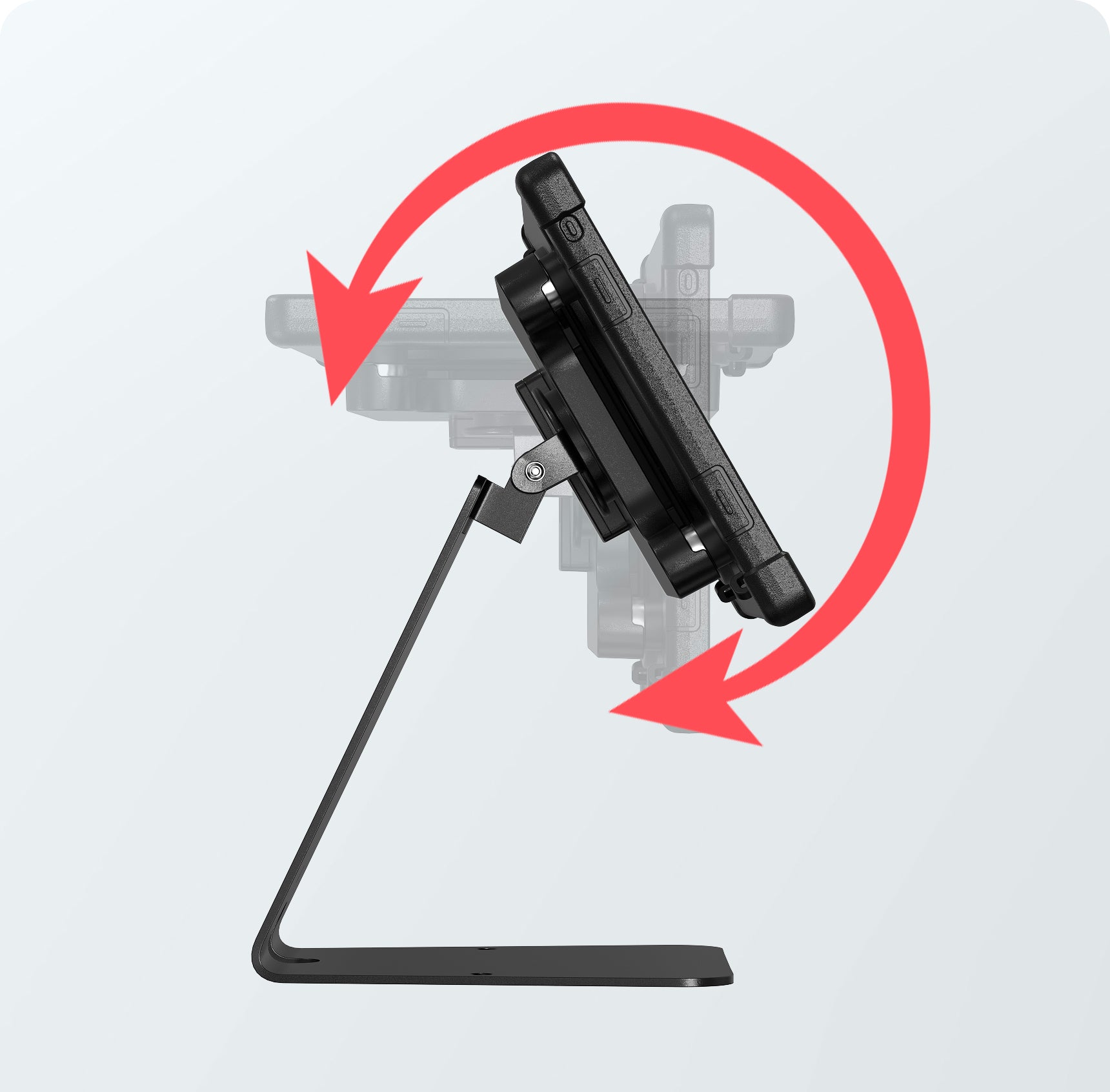 Tilt Adjustable to Desired Viewing Angle
