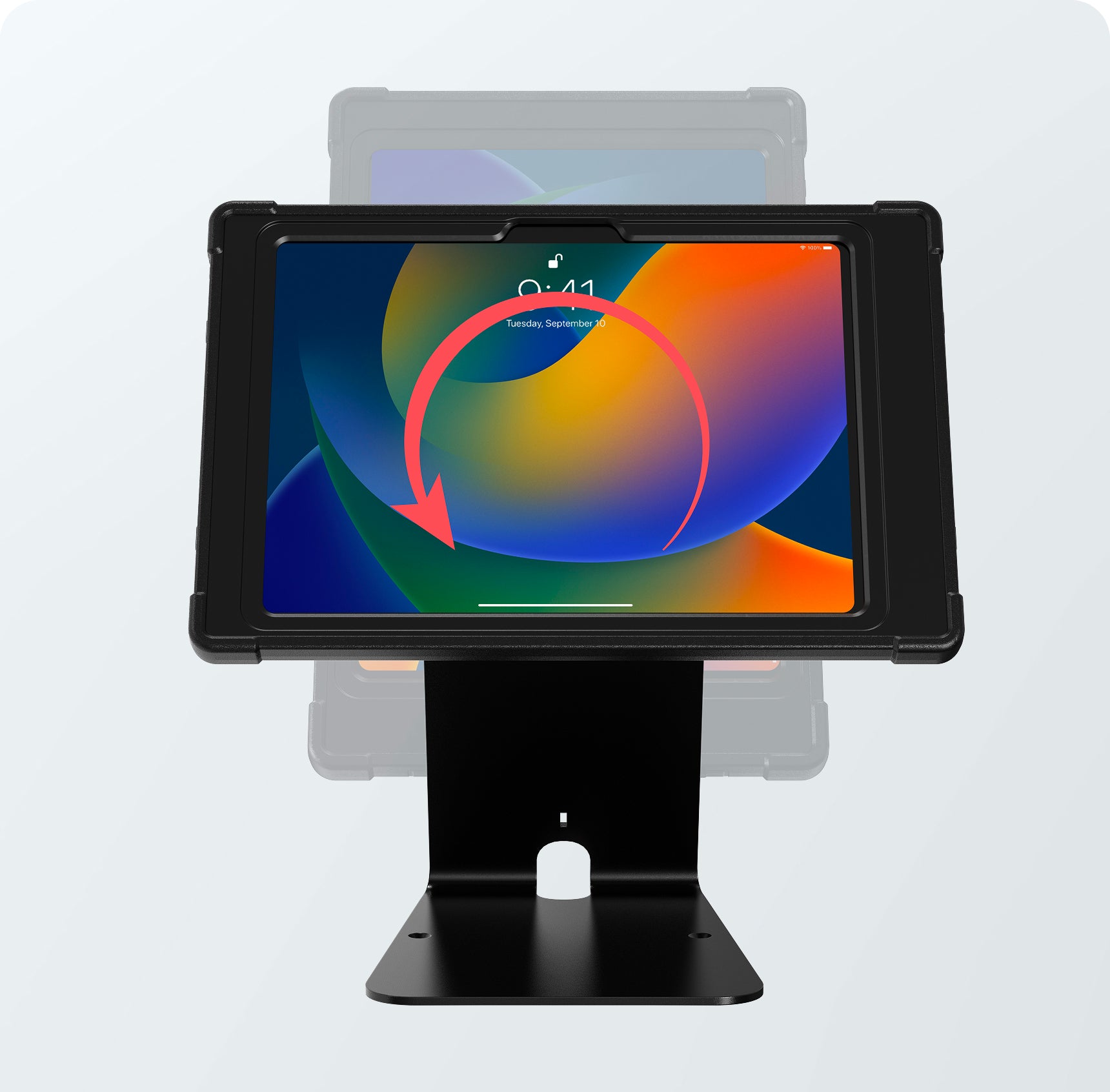 Rotate Tablet in Both Portrait & Landscape Orientation