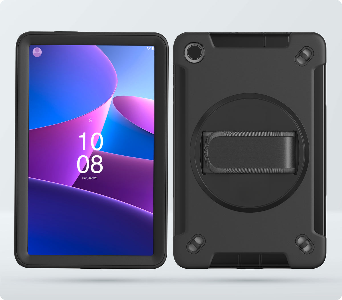 Protective Case with Hand Strap Grip for Lenovo M8 Gen 4