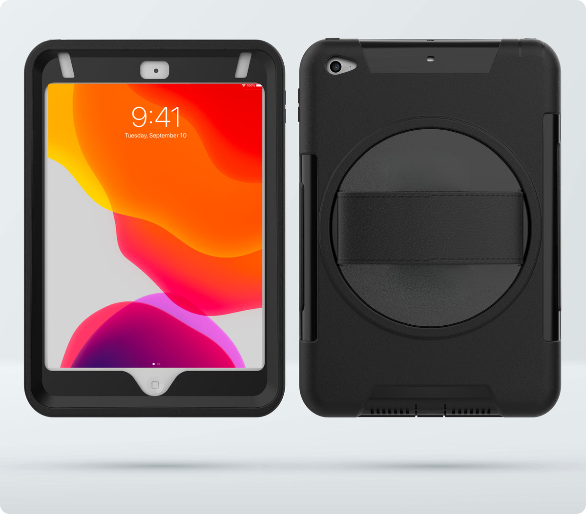 Protective Case with Hand Strap Grip for iPad Mini