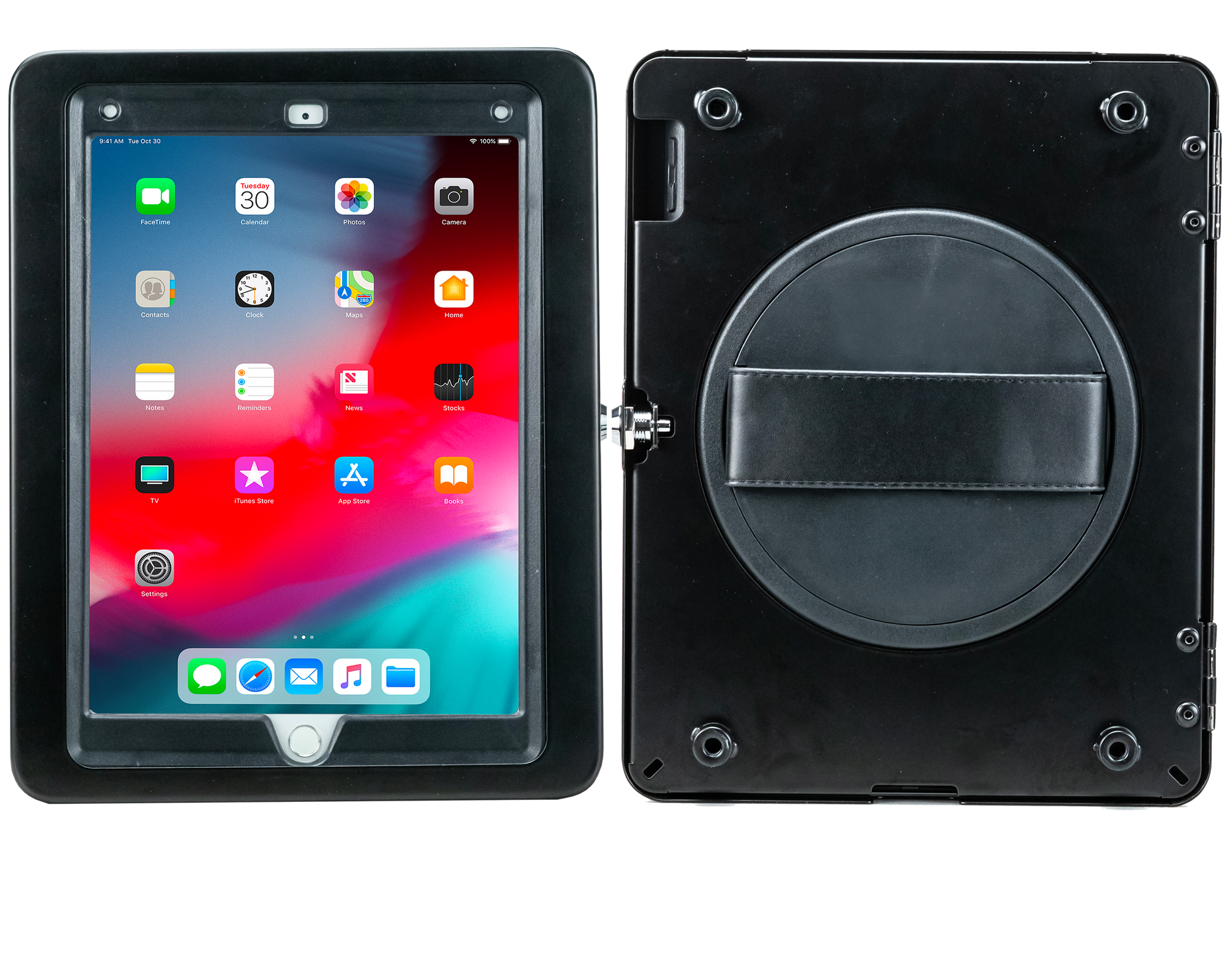 Handgrip Case for iPad with Security Enclosure Jacket CTA