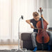 Heavy-Duty Rolling Floor Stand with Gooseneck and Phone Holder CTA DIGITAL