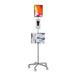Heavy-Duty Security Gooseneck Floor Stand w/ Sanitizing Station & Automatic Soap Dispenser CTA DIGITAL