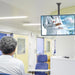 Height-Adjustable Ceiling Mount for Monitors and TVs CTA DIGITAL