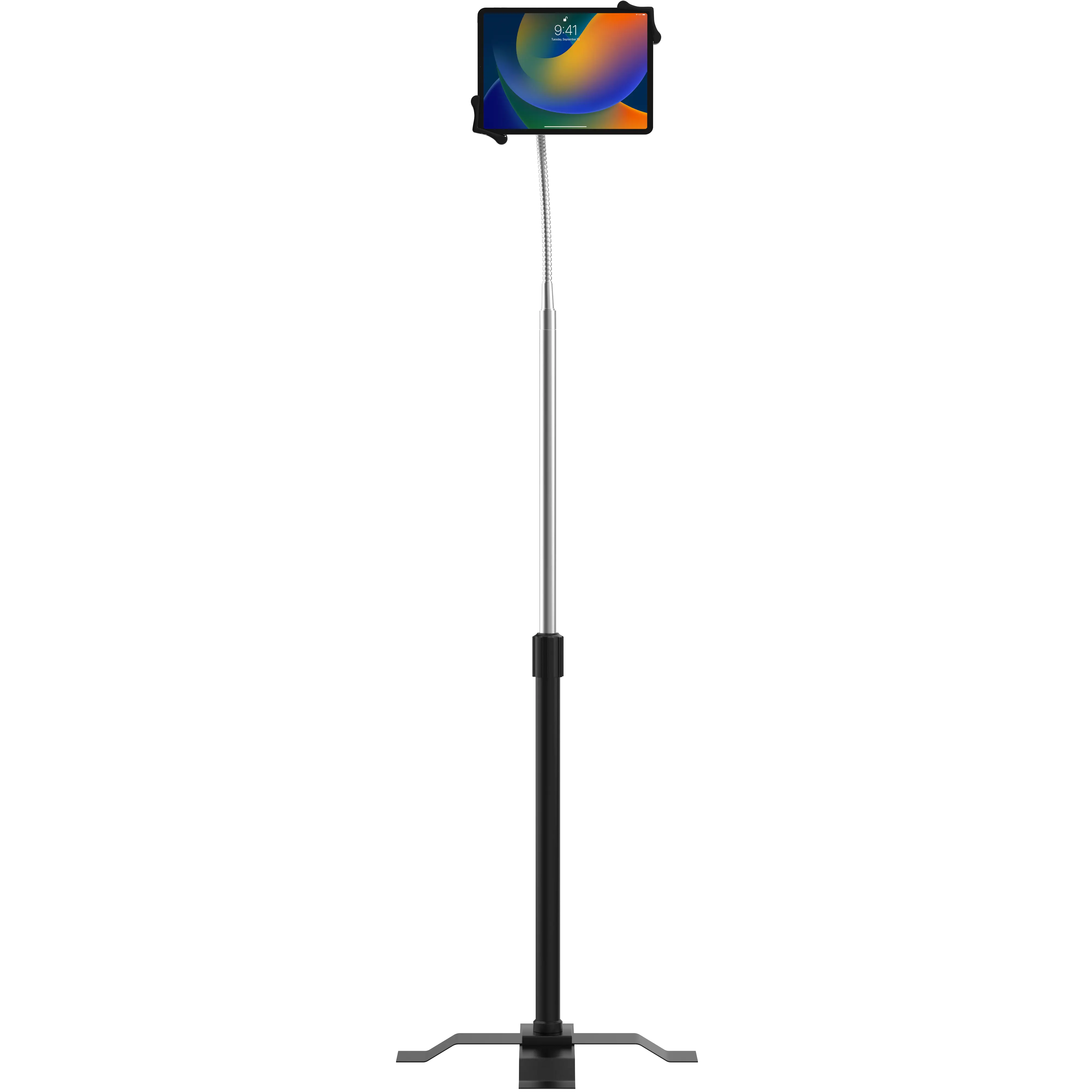 Height-Adjustable Gooseneck Floor Stand