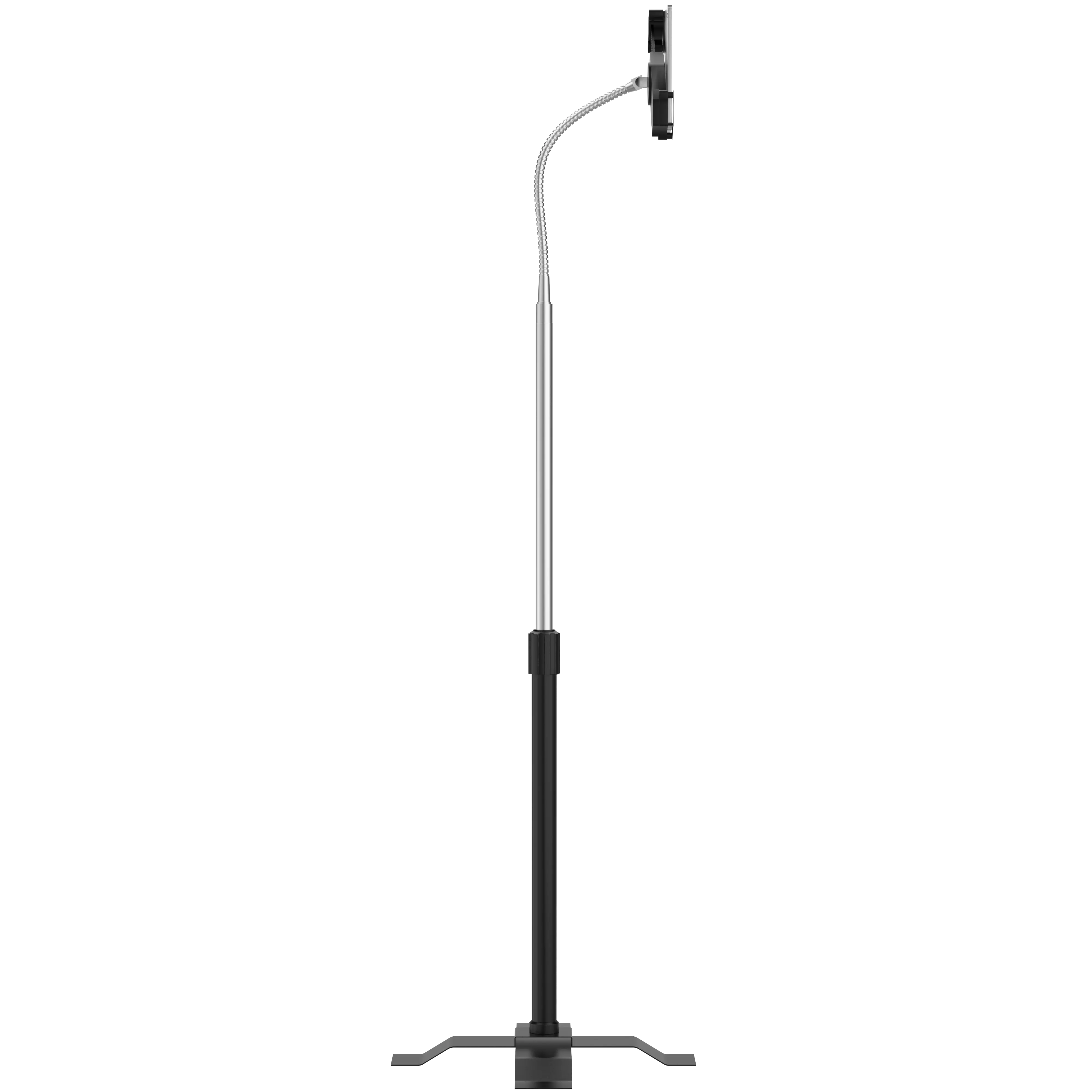 Height-Adjustable Gooseneck Floor Stand