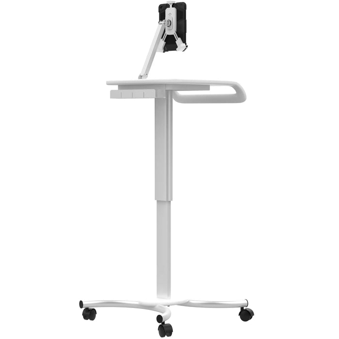 Height-Adjustable Rolling Medical Workstation Cart with VESA Plate CTA DIGITAL