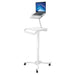 Height-Adjustable Rolling Workstation Cart with Holder CTA DIGITAL