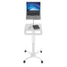 Height-Adjustable Rolling Workstation Cart with Holder CTA DIGITAL