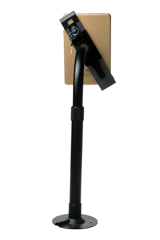 Height-Adjustable Tabletop Security Elbow Mount CTA