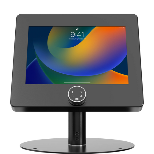 Hyperflex Security Kiosk Stand with Digital Password Combination Security Enclosure CTA DIGITAL