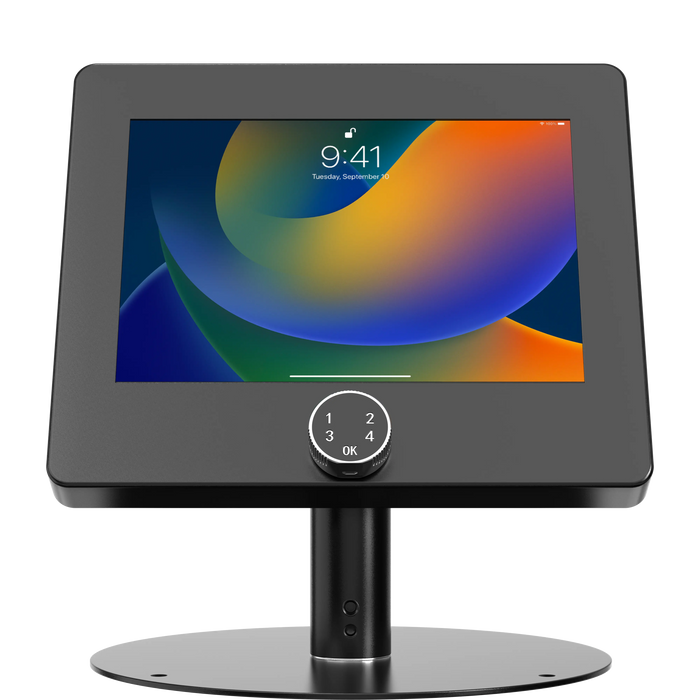 Hyperflex Security Kiosk Stand with Digital Password Combination Security Enclosure CTA DIGITAL
