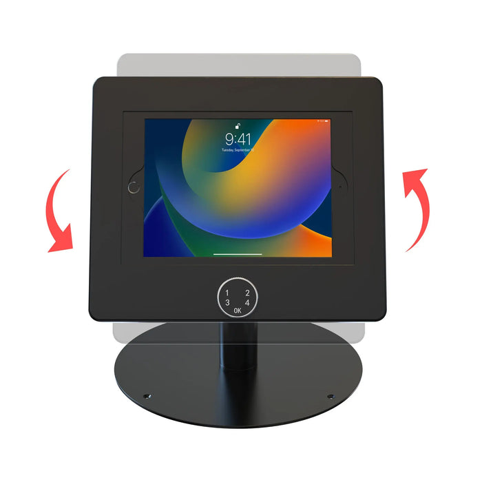 Hyperflex Security Kiosk Stand with Digital Password Combination Security Enclosure CTA DIGITAL