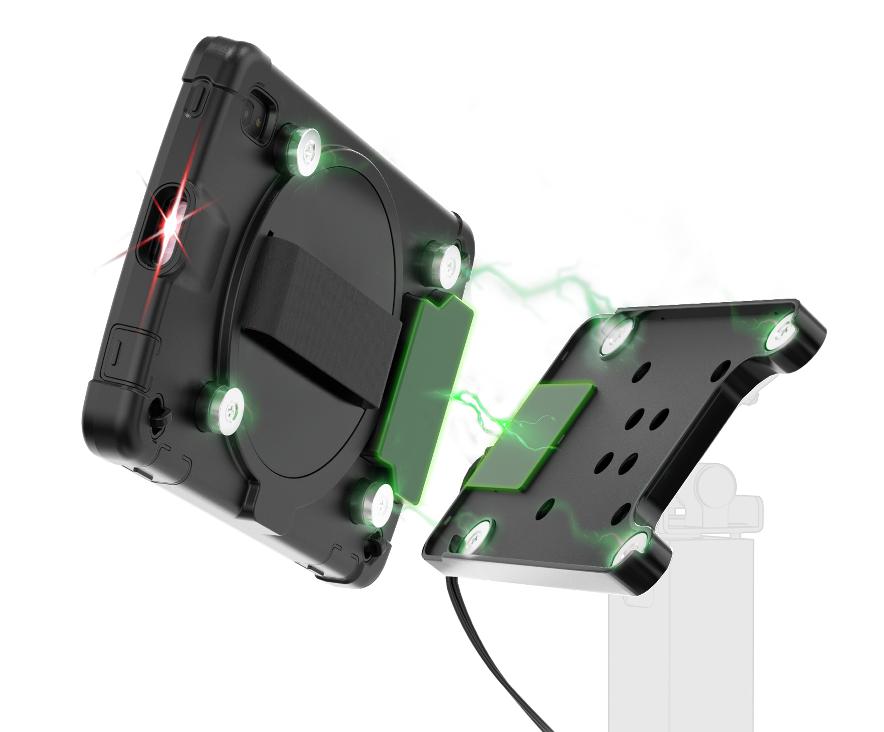 Inductive Wireless Charging Case for Zebra ET40 CTA DIGITAL