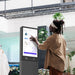 Integrated Indoor Kiosk for Instore Screen 27" Display CTA DIGITAL