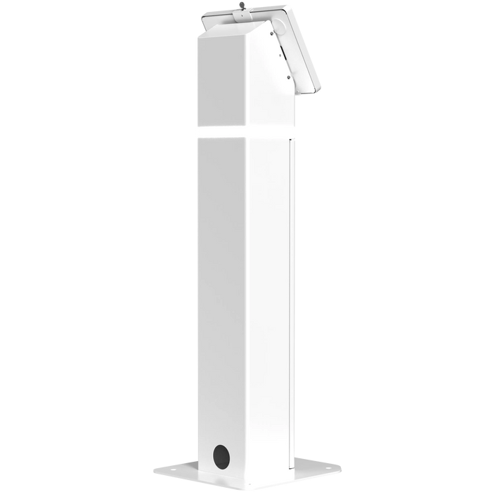 Interactive Kiosk Floor stand with LED Light and Printer Compartment CTA DIGITAL