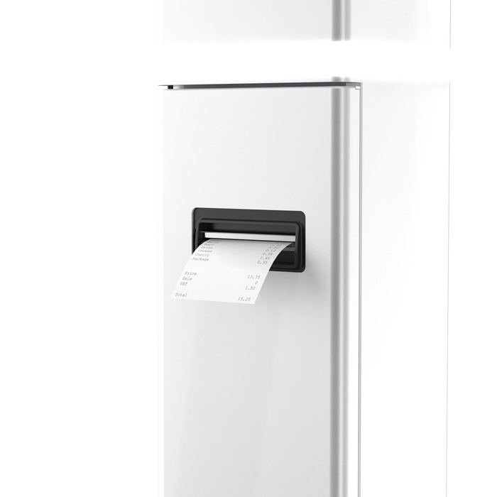 Interactive Kiosk Floor stand with LED Light and Printer Compartment CTA DIGITAL