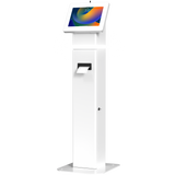 Interactive LED Kiosk Floor Stand with Printer Compartment