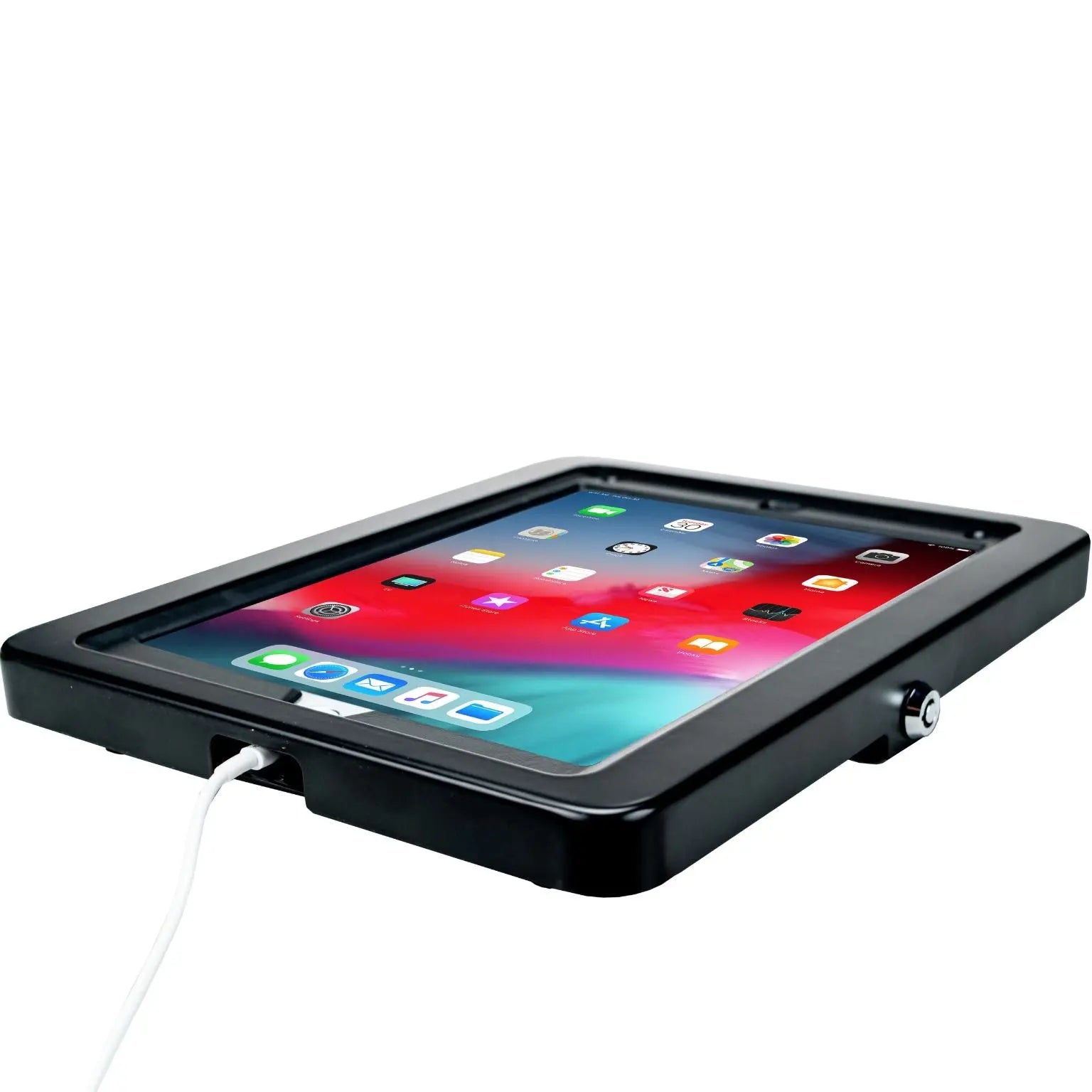 Kickstand Handgrip Case for iPad with Security Enclosure Jacket