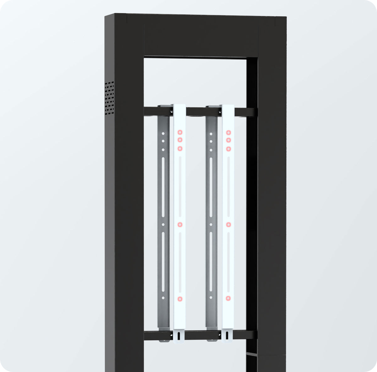 Free-standing Modular Mount Four Display Kiosk