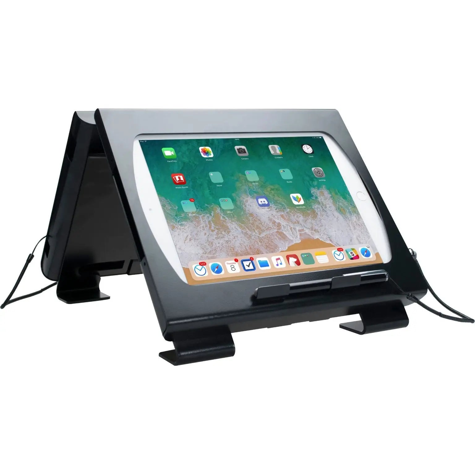 Lockpoint: Dual Tablet Kiosk Station